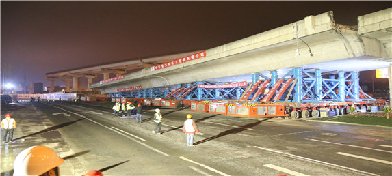 上海S26公路入城段7标高架桥BDLK1-3快速拆除科研项目
